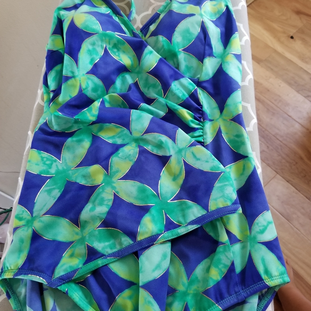 Tara Grinna One Piece Swim Suit Size 16